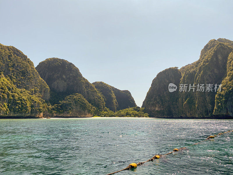 泰国Phi Phi Leh的玛雅海滩